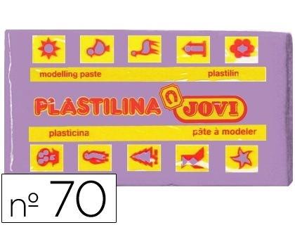 PLASTILINA JOVI 70 LILA -UNIDAD -TAMAÑO PEQUEÑO COD 22119