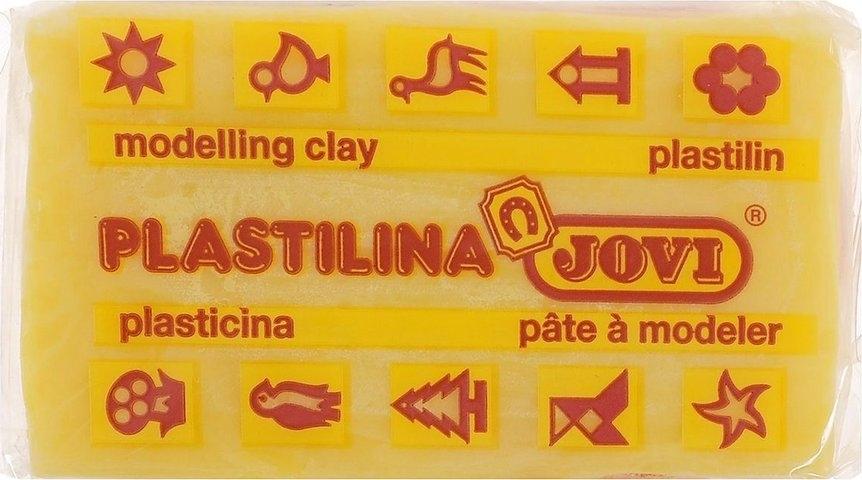 PLASTILINA JOVI 70 AMARILLO OSCURO -UNIDAD -TAMAÑO PEQUEÑO