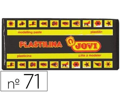 PLASTILINA JOVI 71 NEGRO -UNIDAD -TAMAÑO MEDIANO COD 22147