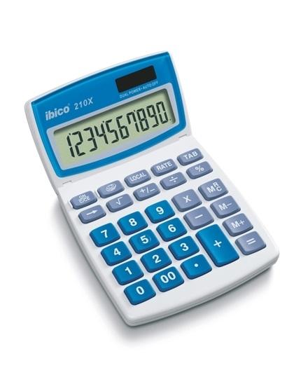 CALCULADORA SOBREMESA IBICO 210X 10 DIGITOS