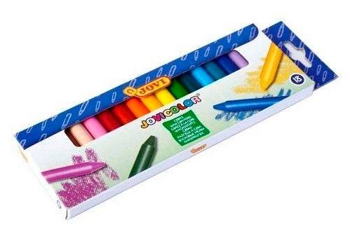 ESTUCHE 18 CERAS SURTIDAS JOVICOLOR