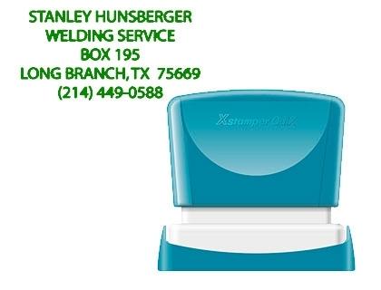 SELLO XSTAMPER QUIX PERSONALIZABLE COLOR VERDE MEDIDAS 24X49 MM Q-12 COD 153721