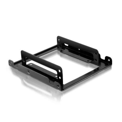 NANOCABLE - ADAPTADOR METÁLICO A 3.5 PARA 2X DISCOS DUROS DE 2.5 - FÁCIL INSTALACIÓN