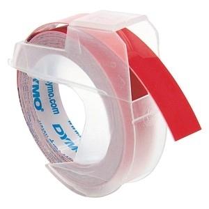 CINTA DYMO 3D 9MMX3M ROJA 12742 - S0898150