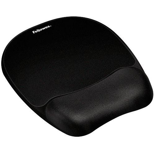 ALFOMBRILLA CON REPOSAMUÑECAS MEMORY FOAM NEGRO FELLOWES RF 9176501