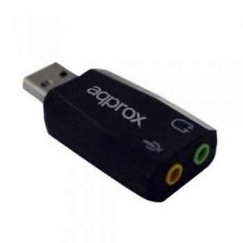 TARJETA DE SONIDO EXTERNA APPUSB51 5.1 USB 2.0 APPROX