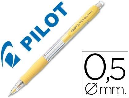PORTAMINAS PILOT SUPER GRIP H-185 AMARILLO COD. 38064