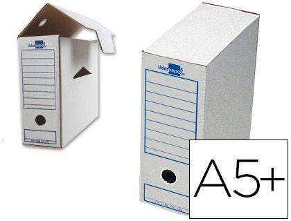 ARCHIVADOR DEFINITIVO CUARTO 278X213X105 MM LIDERPAPEL DF03 COD 15076