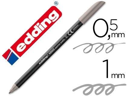 ROTULADOR EDDING 1200 GRIS Nº 12
