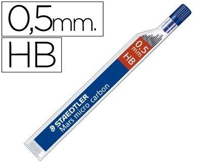 TUBO 12 MINAS MARS MICRO 0,5 MM HB STAEDTLER