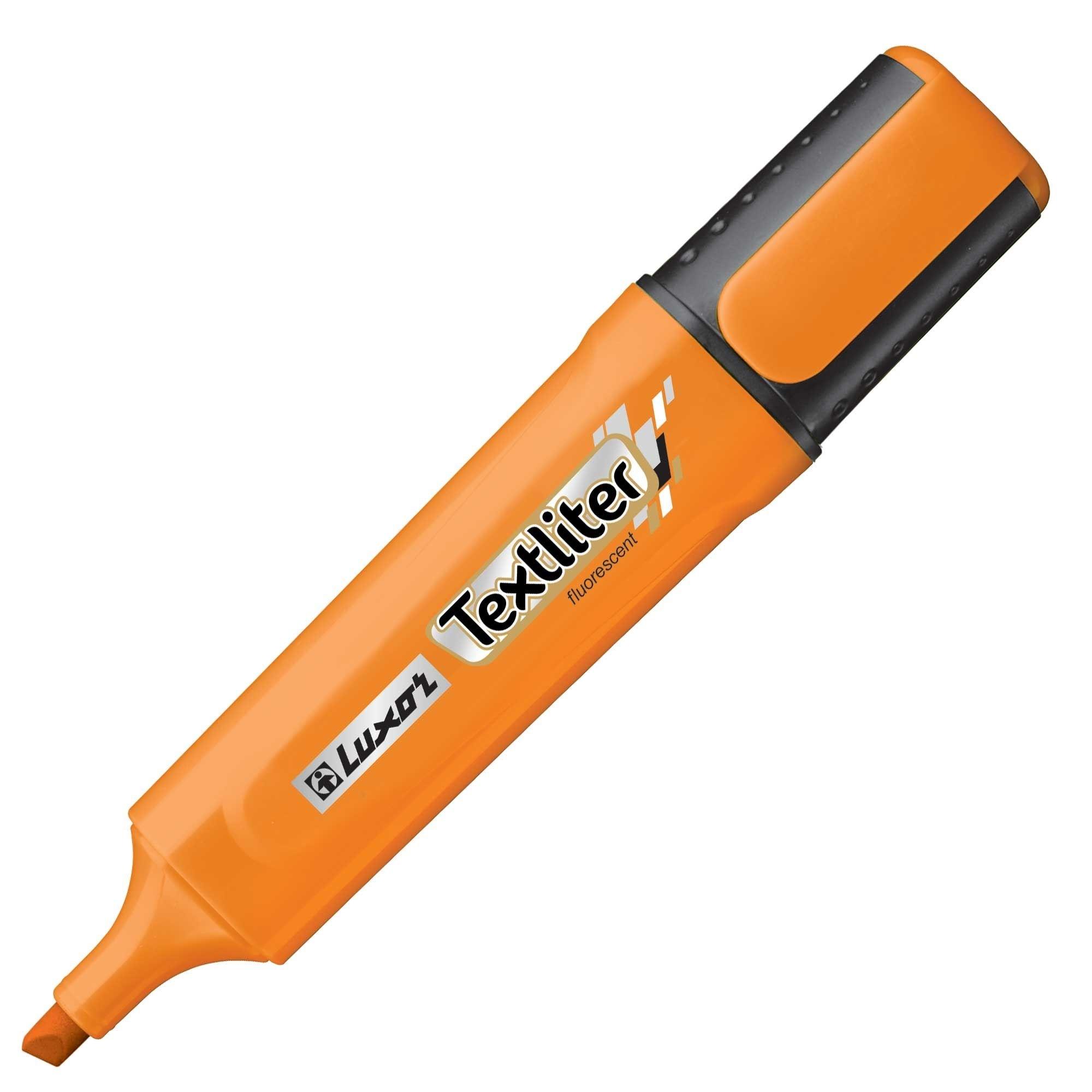 ROTULADOR FLUORESCENTE LUXOR TEXTLITER NARANJA