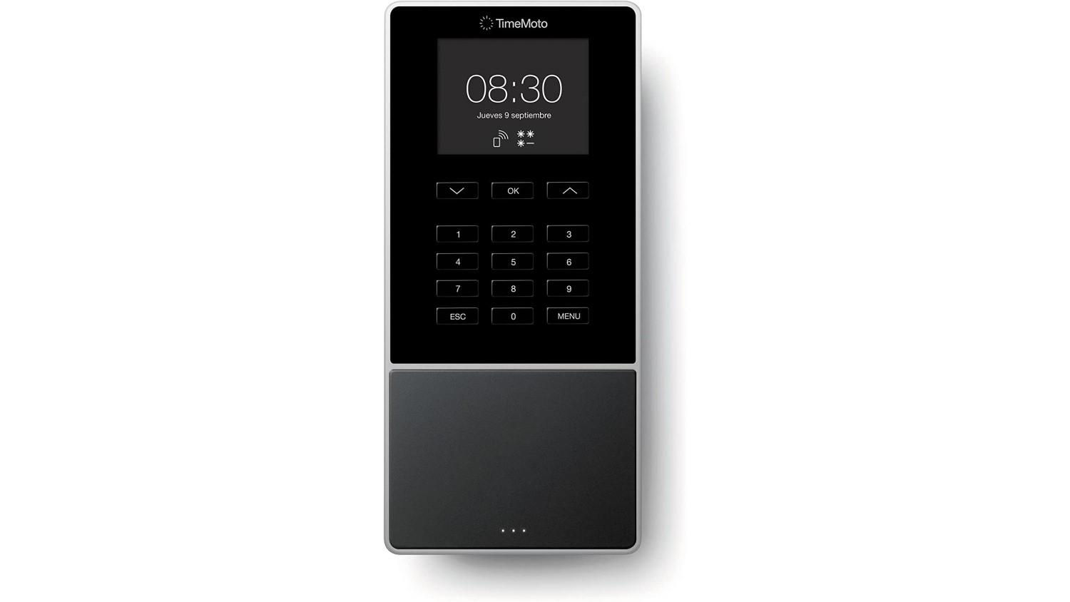 CONTROLADOR DE PRESENCIA SAFESCAN TM-616 CON CODIGO PIN O TARJETA RFID HASTA 200 USUARIOS CONEXION ETHERNET COD 154986
