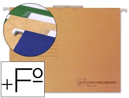 CARPETA COLGANTE FOLIO PDO. VISOR SUPERIOR GIO -UNIDAD