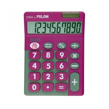 CALCULADORA TECLAS GRANDES MILAN DUO 150610TDPBL 10 DIGITOS ROSA
