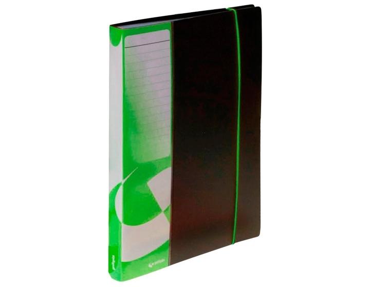 CARPETA 80 FUNDAS POLIURO OPACAS PP RIGIDO NEGRO GRAFOPLAS  RF 39748010