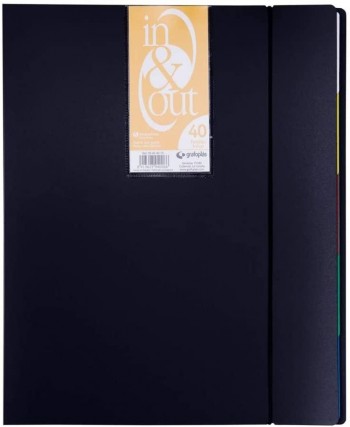 CARPETA IN&OUT 40 FUNDAS EXTRAIBLES GRAFOPLAS