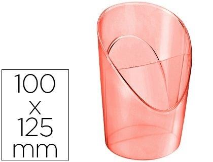 CUBILETE PORTALAPICES ESSELTE PLASTICO COLOUR ICE COLOR ALBARICOQUE 100X125X90 MM