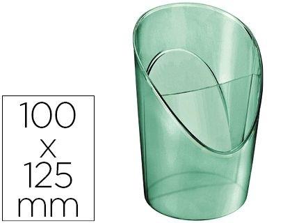 CUBILETE PORTALAPICES ESSELTE PLASTICO COLOUR ICE COLOR VERDE 100X125X90 MM