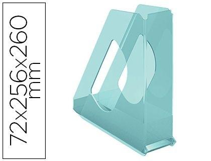 REVISTERO ESSELTE PLASTICO COLOUR ICE COLOR AZUL 72X256X260 MM