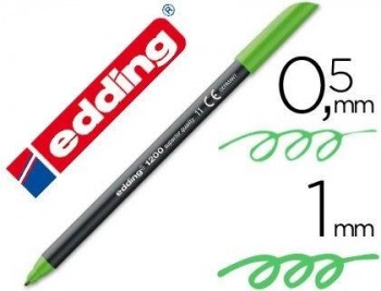 ROTULADOR EDDING 1200 VERDE CLARO Nº 11