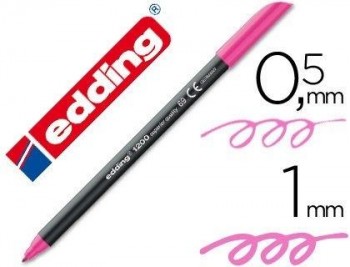 ROTULADOR EDDING 1200 ROSA NEON Nº 69