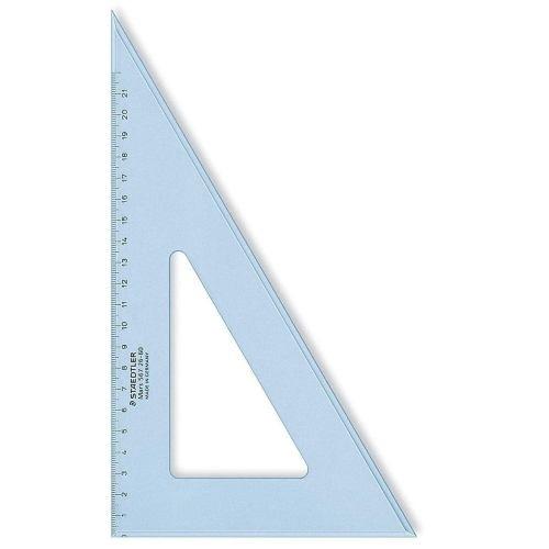 CARTABON 20 CM PLASTICO AZUL TRANSPARENTE GRADUDADO STAEDTLER 567 25-60