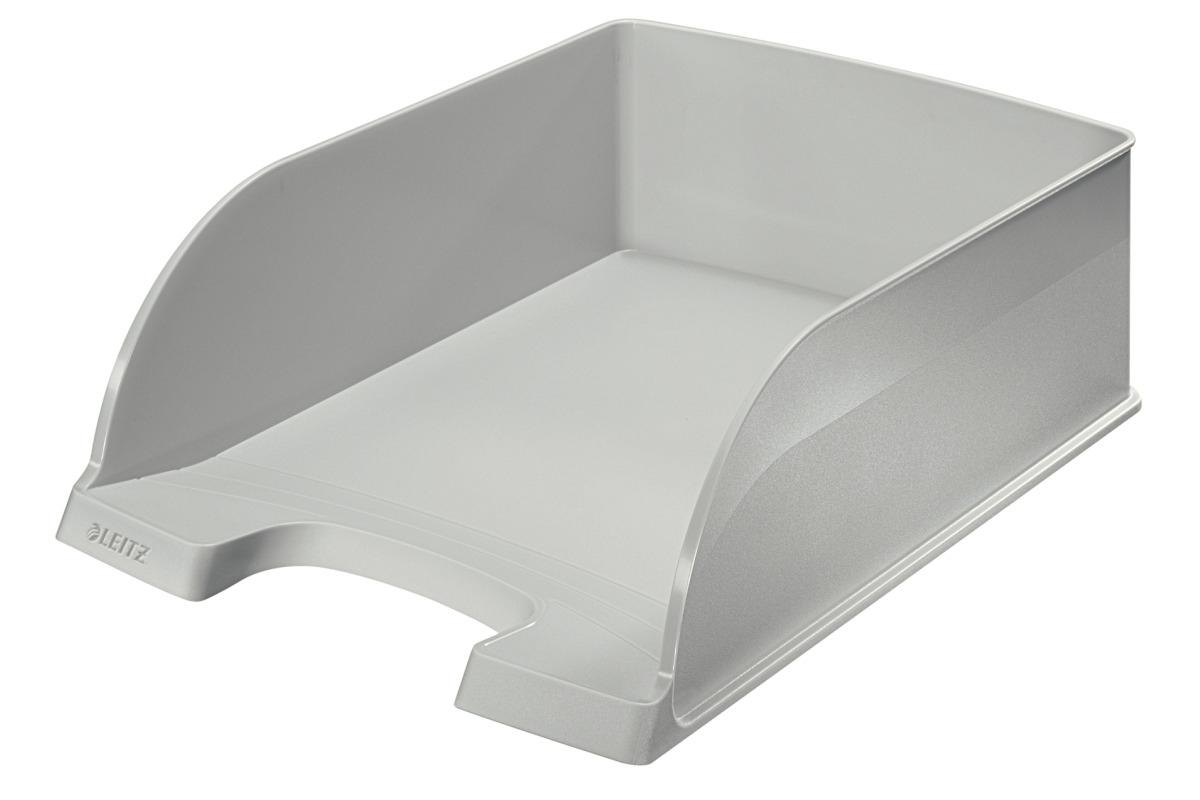 BANDEJA FORMATO VERTICAL GRAN CAPACIDAD LEITZ PLUS JUMBO GRIS