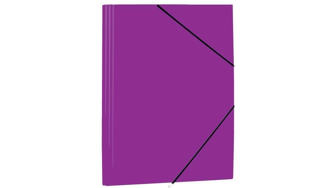 CARPETA GOMAS SOLAPAS POLIPROPILENO FOLIO VIOLETA MARIOLA