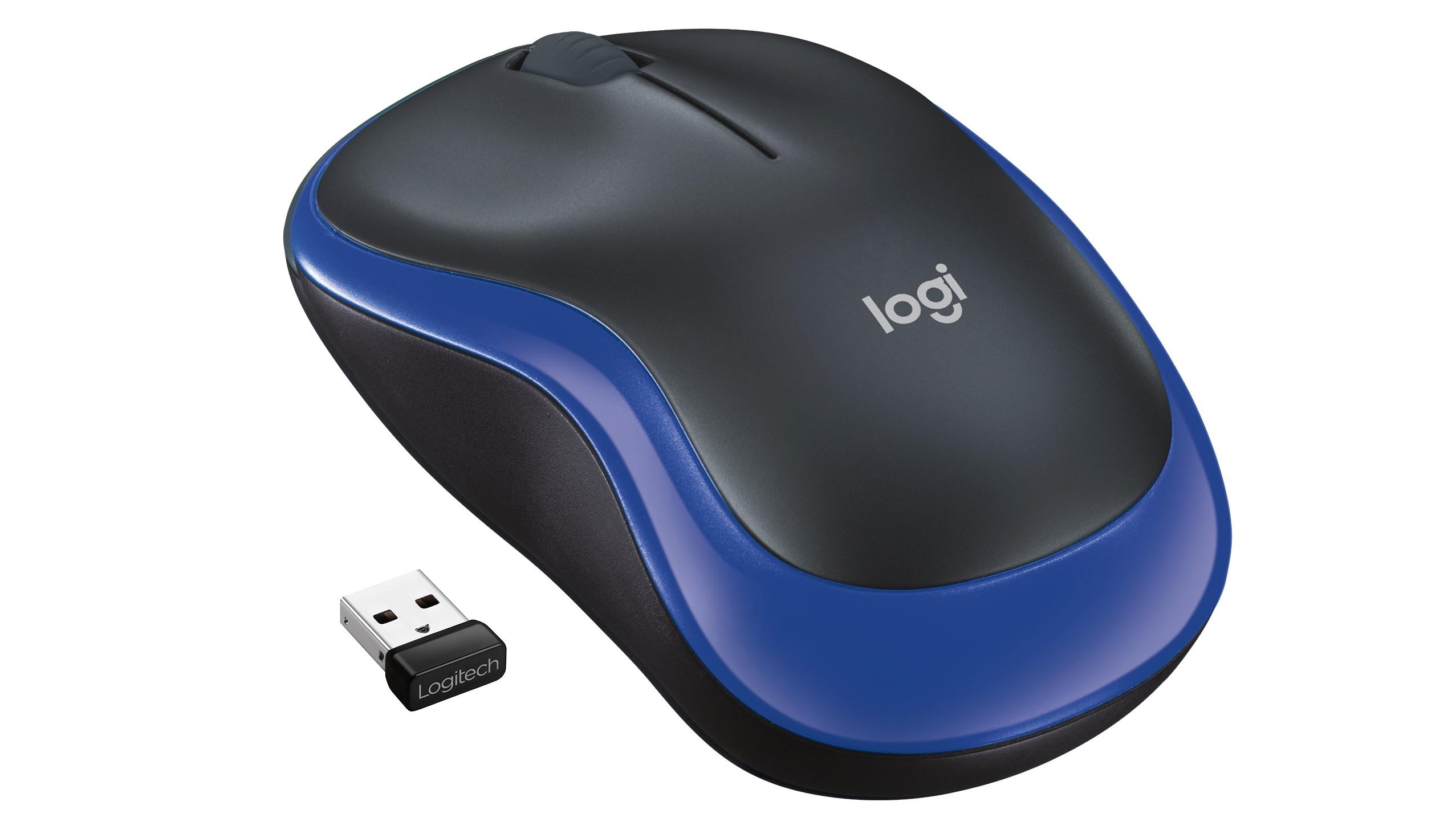 RATON INALAMBRICO AZUL M185 LOGITECH