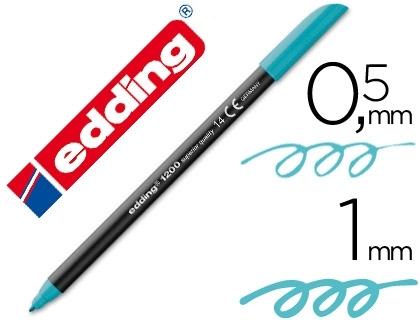 ROTULADOR EDDING 1200 AZUL TURQUESA Nº 14