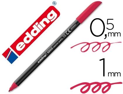 ROTULADOR EDDING 1200 CARMIN Nº 19