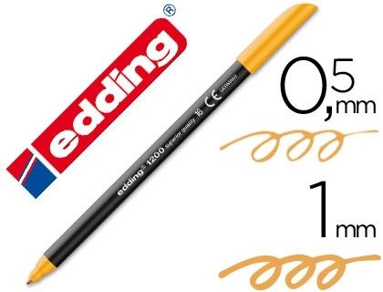 ROTULADOR EDDING 1200 NARANJA CLARO Nº 16