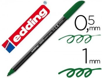 ROTULADOR EDDING 1200 VERDE OLIVA Nº 15