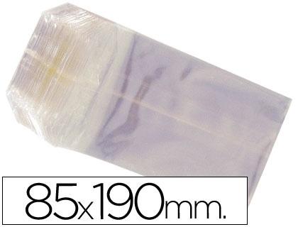 BOLSAS CELOFAN 85X190 MM -PAQUETE 100 COD 28100
