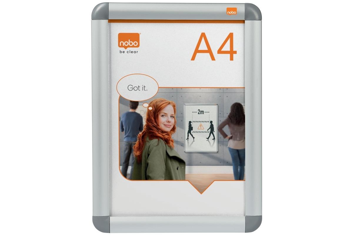 MARCO PORTA ANUNCIOS NOBO PREMIUM PLUS DIN A4 MARCO DE ALUMINIO