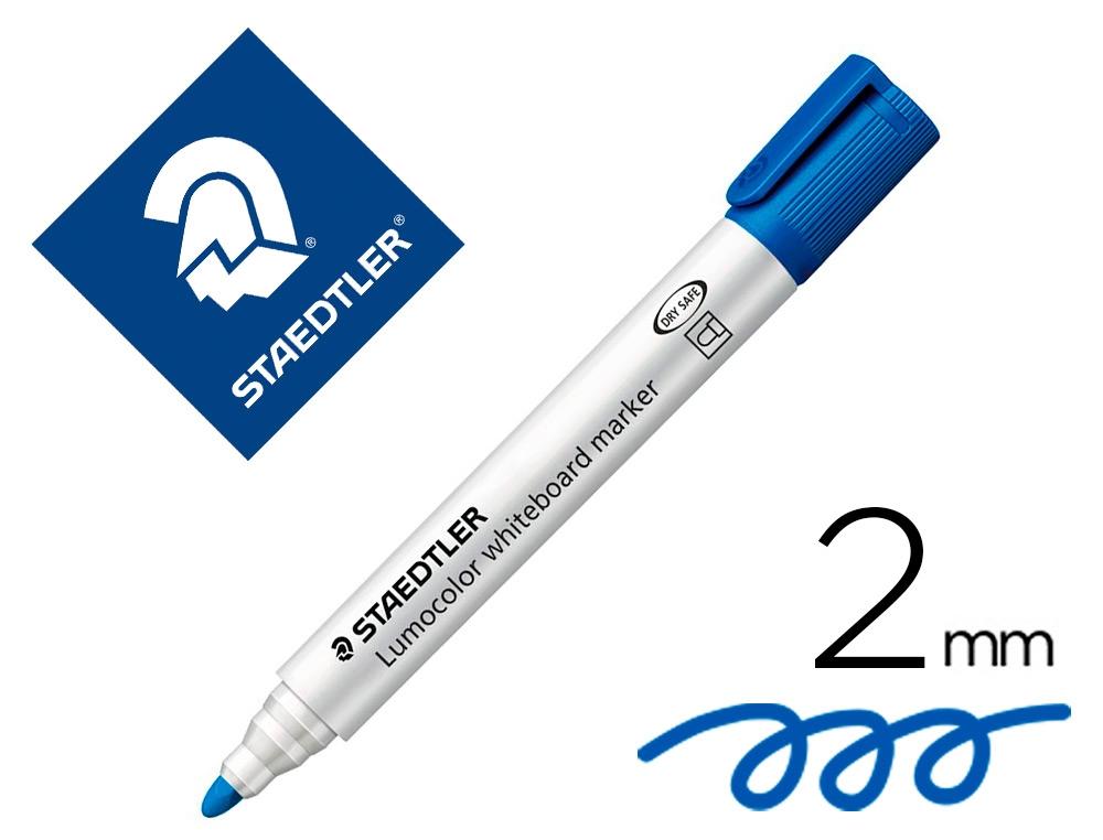 ROTULADOR PIZARRA BLANCA STAEDTLER LUMOCOLOR 351 COLOR AZUL