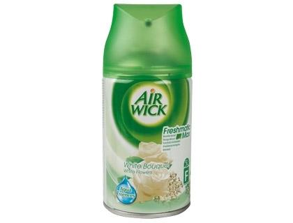 AMBIENTADOR AIR WICK WHITE FLOWERS RECAMBIO DE 250 ML PARA APARATO AIR WICK FRESHMATIK COD 59962