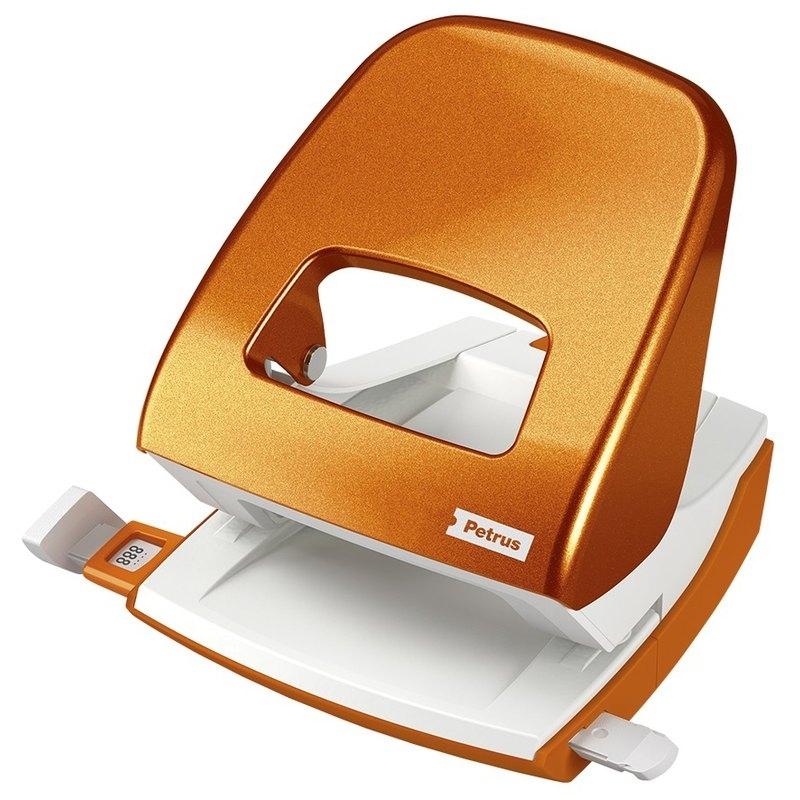 TALADRO PETRUS 62 WOW NARANJA METALIZADO CAPACIDAD 30 HOJAS