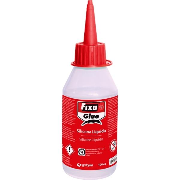 BOTE 100ML SILICONA LIQUIDA FIXO GLUE GRAFOPLAS