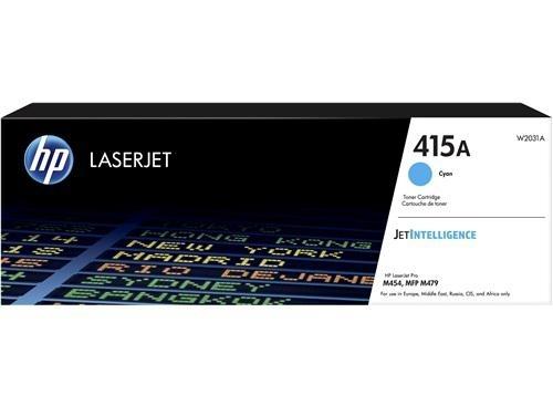 TONER HP 415A W2031A CYAN 2100 PAGINAS