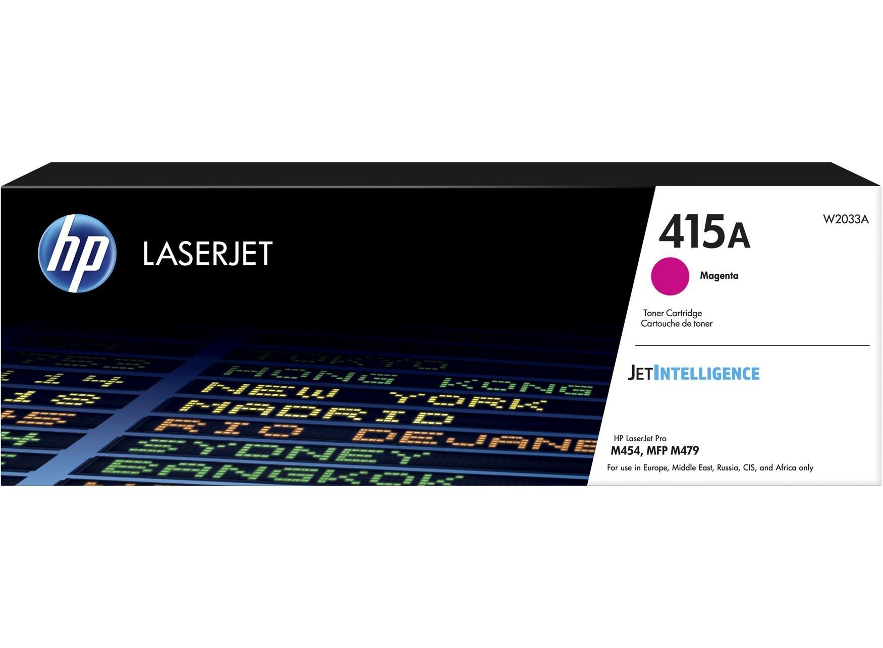 TONER HP 415A W2033A MAGENTA 2100 PAGINAS