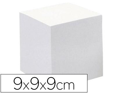TACO PAPEL QUO VADIS ENCOLADO BLANCO 680 HOJAS 100% RECICLADO 90 G/M2 90X90X90 MM COD 78606