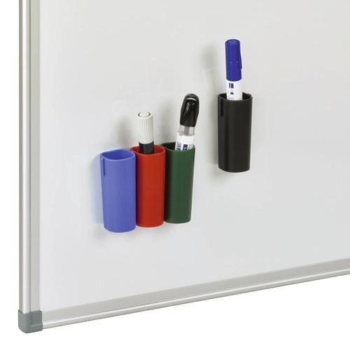 PACK 4 CUBILETES PORTAROTULADORES MAGNETICOS FAIBO COLORES SURTIDOS