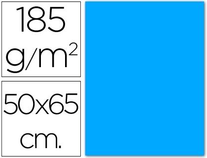 CARTULINA 50X65 185 G. AZUL MALDIVAS