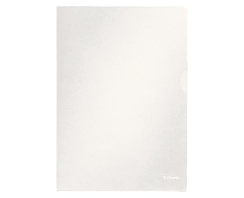 CAJA 100 DOSSIER UÑERO 110 MICRAS TRANSPARENTE MOD. 31P DIN A4 PIEL DE NARANJA ESSELTE 54832