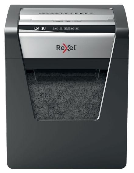 DESTRUCTORA REXEL MOMENTUM M510 MICRO CORTE 2X15MM COLOR NEGRO / PLATA