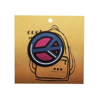PARCHE SILICONA PARA PERSONALIZAR MOCHILA DISEÑOS SURTIDOS