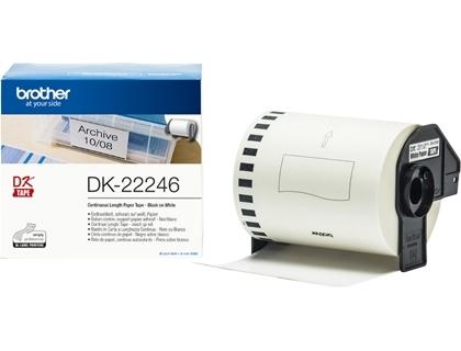 CINTA CONTINUA BROTHER DK22246 103MM X 30,48M PAPEL TERMICO BLANCO