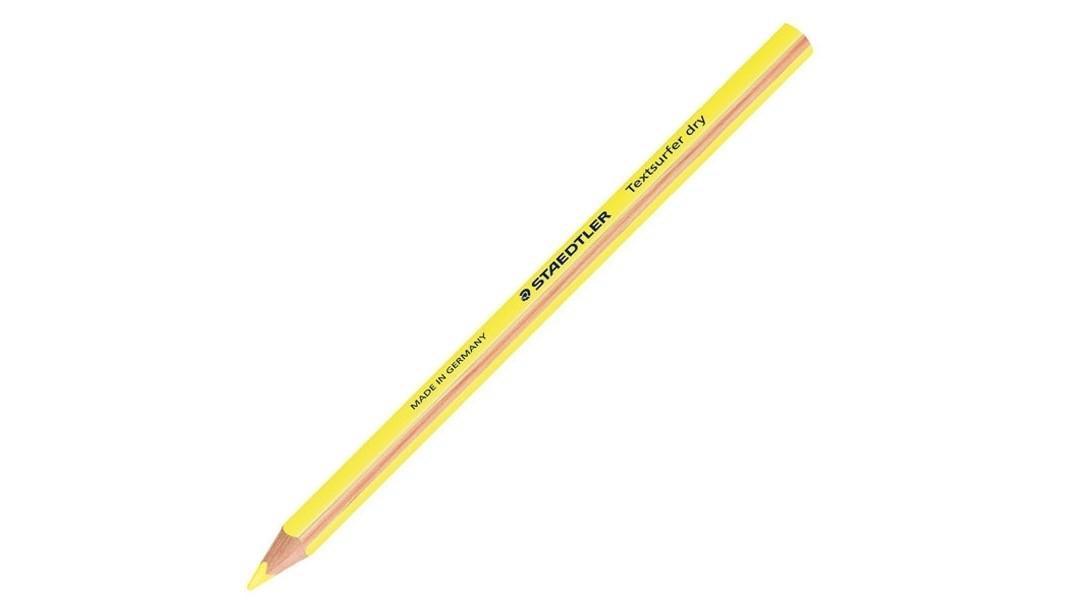 LAPIZ MARCADOR FLUORESCENTE STAEDTLER TEXTSURFER DRY COLOR AMARILLO