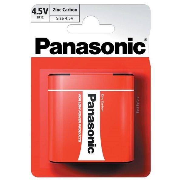 BLISTER 1 PILA PETACA PANASONIC ZINC CARBON 3R12 4,5V